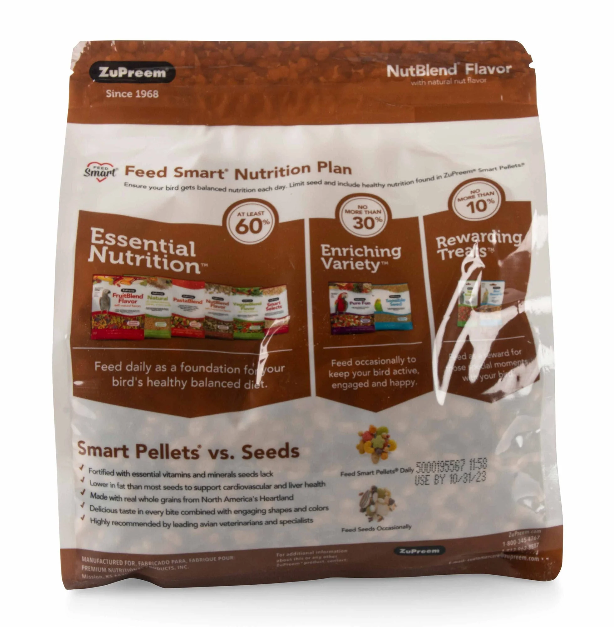 Zupreem NutBlend Flavor Bird Food - Healthber