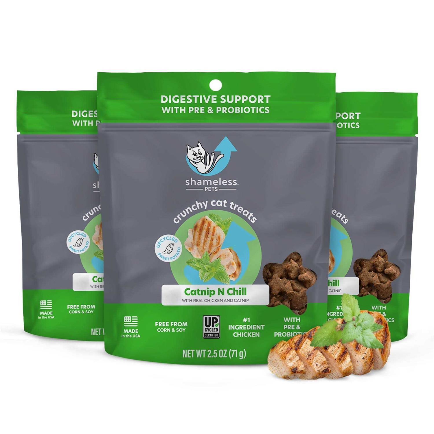 Shameless Pets Crunchy Cat Treats - Healthber