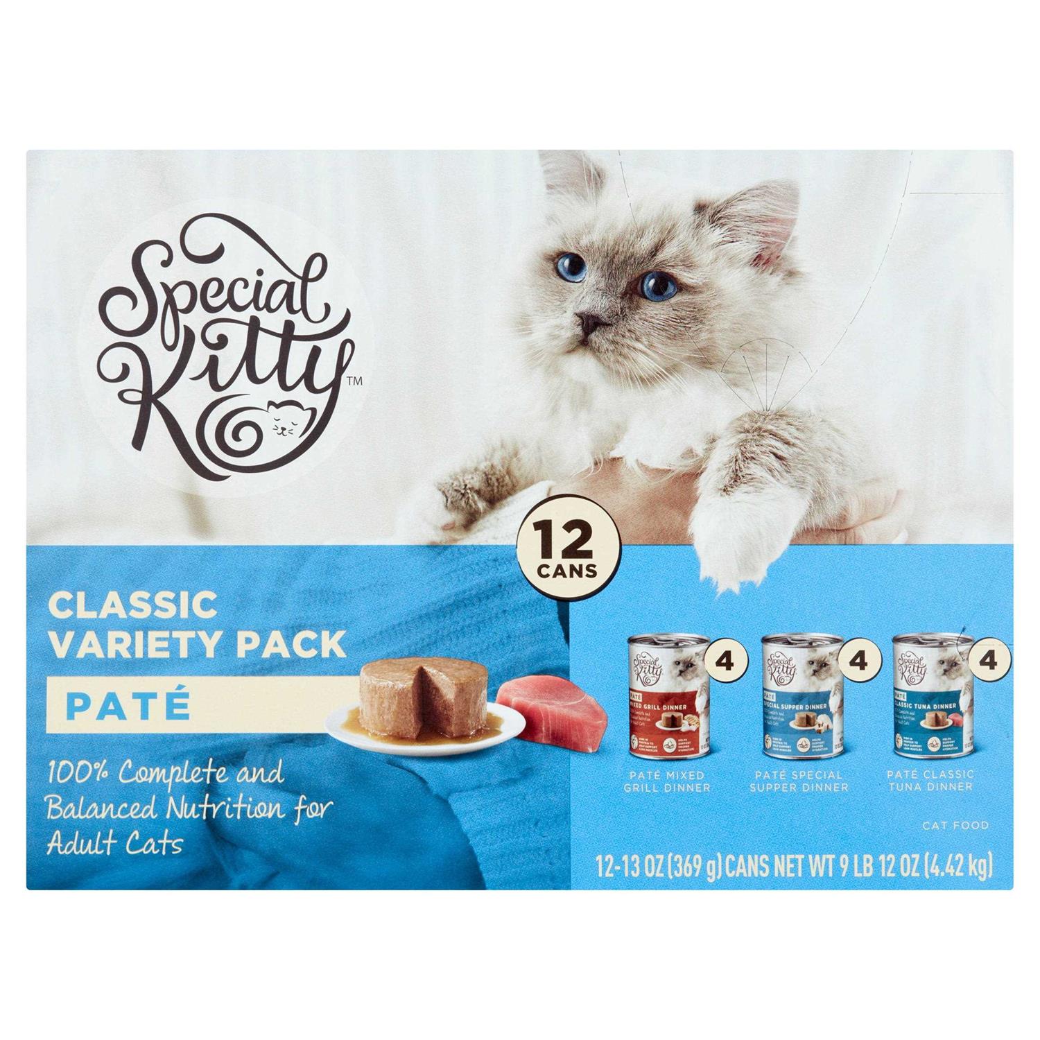 Special Kitty Pate Wet Cat Food Classic Variety Pack - Healthber