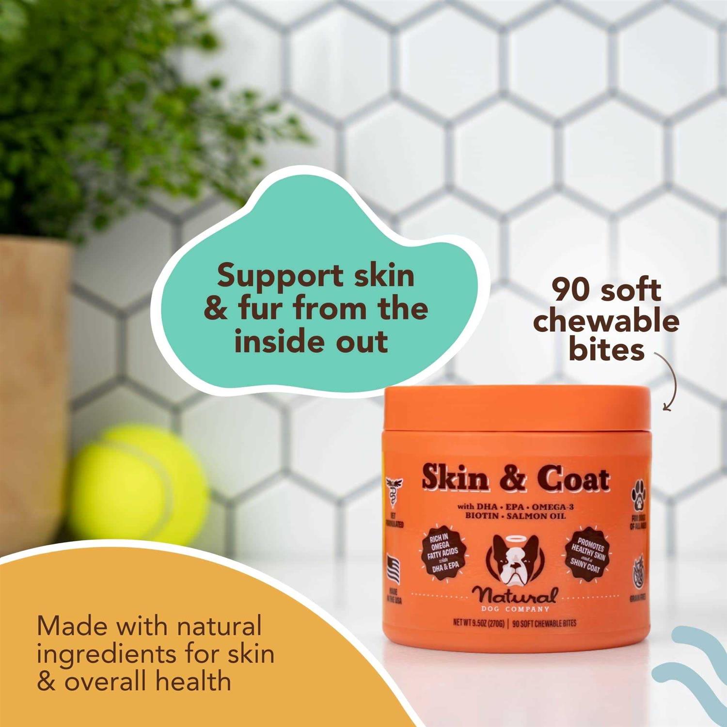 Natural Dog Company Skin & Coat - Healthber