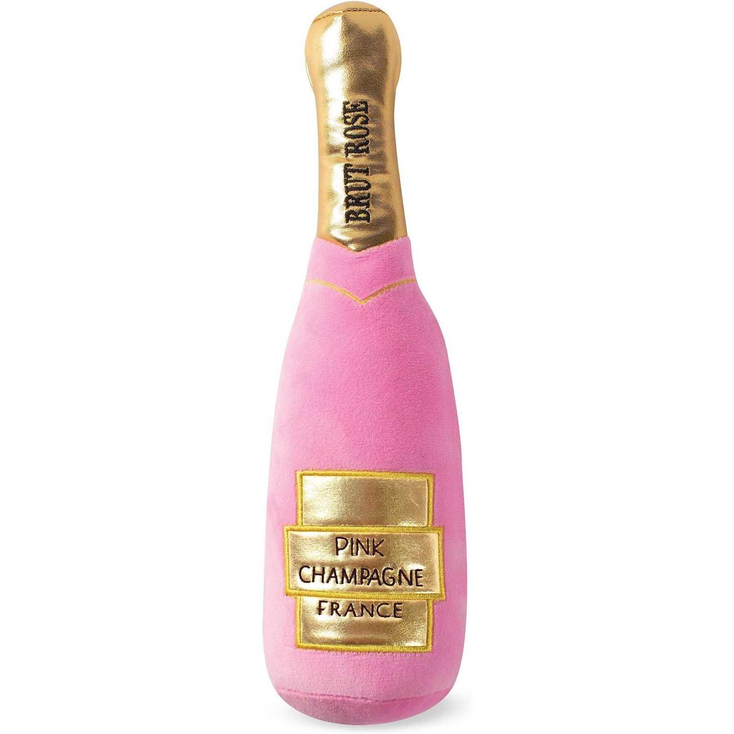 Fringe Studio Brut Rose Champagne Plush Dog Toy - Healthber