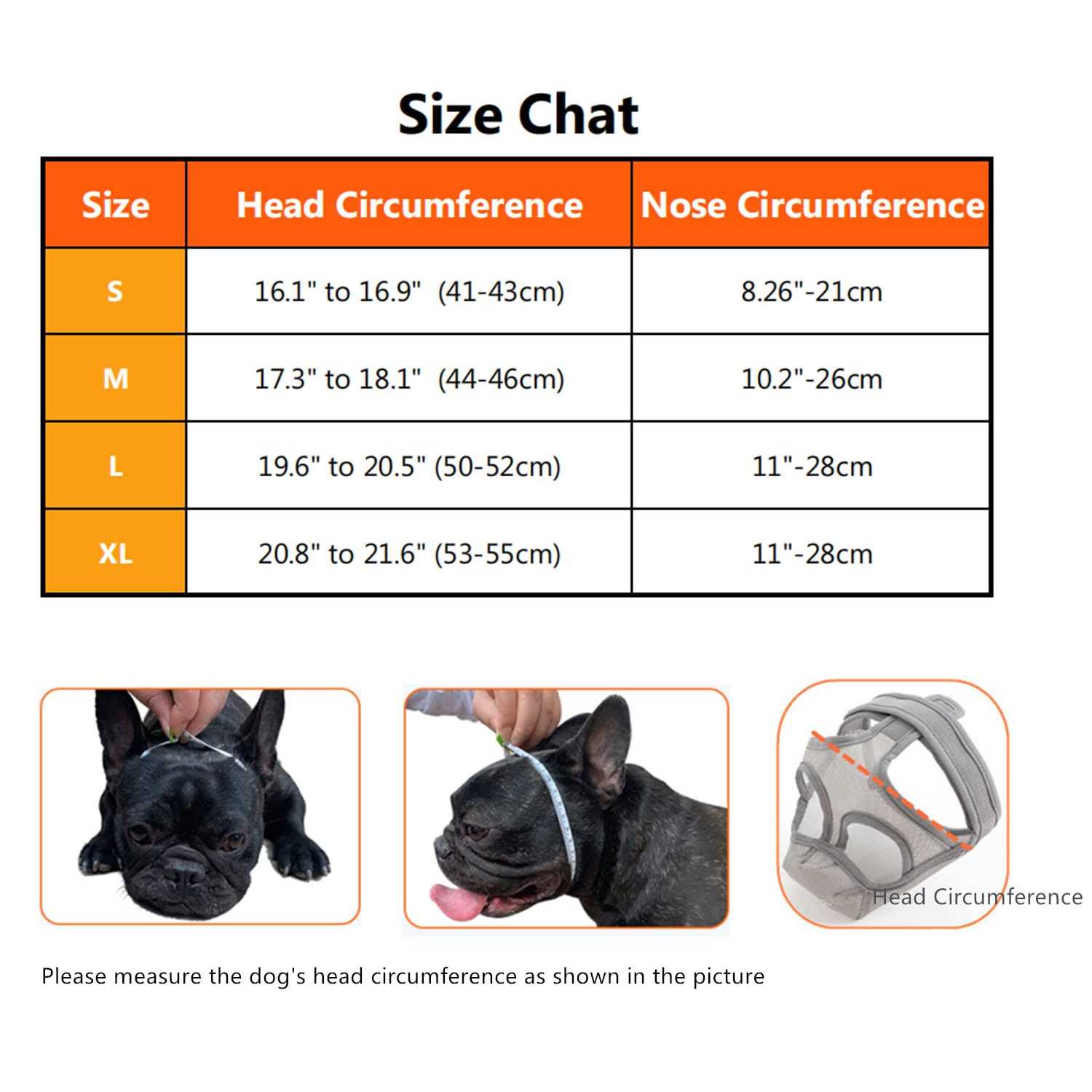 CILKUS Short Snout Dog Muzzles Bulldog Muzzle Adjustable Breathable Mesh Dog Muzzle Can Stick Out Tongue and Drink Water Anti-Biting and Training - Healthber