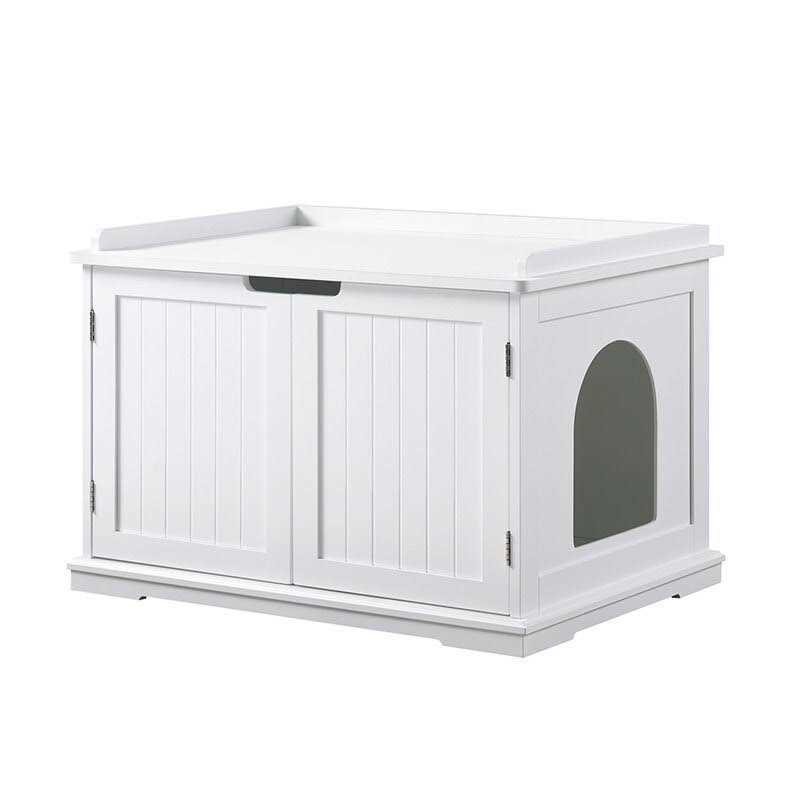 Unipaws Cat Washroom Bench Litter Box Cover - Healthber