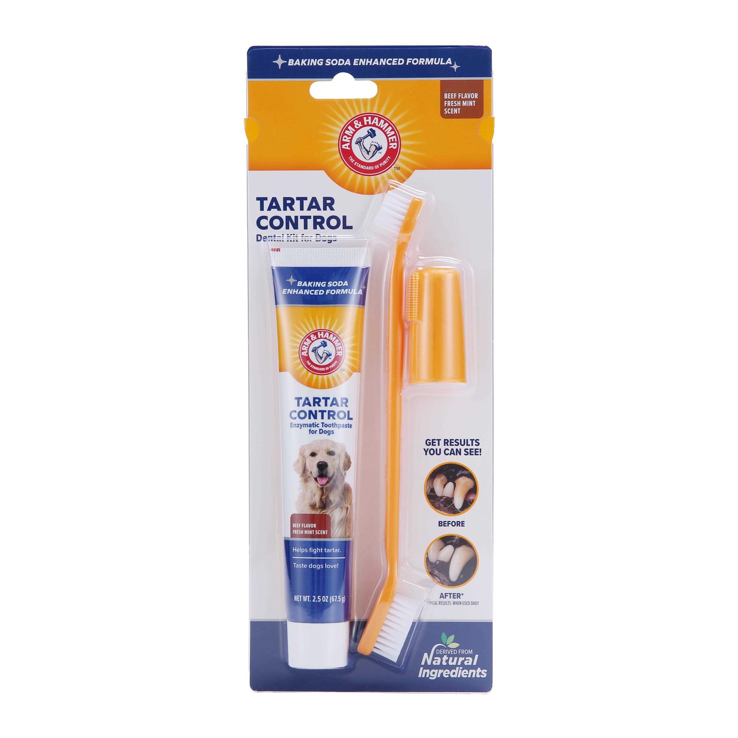 Arm & Hammer Tartar Control Kit for Dogs - Healthber