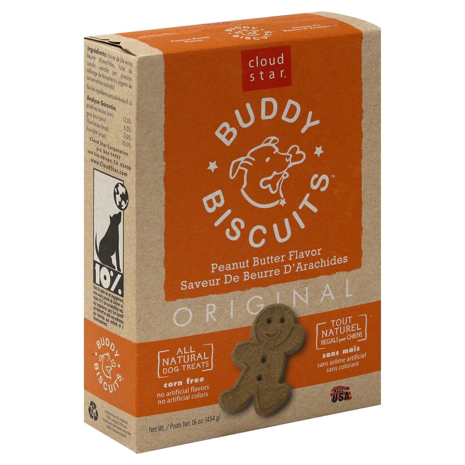 Buddy Biscuits Oven Baked Peanut Butter Dog Treats - Healthber