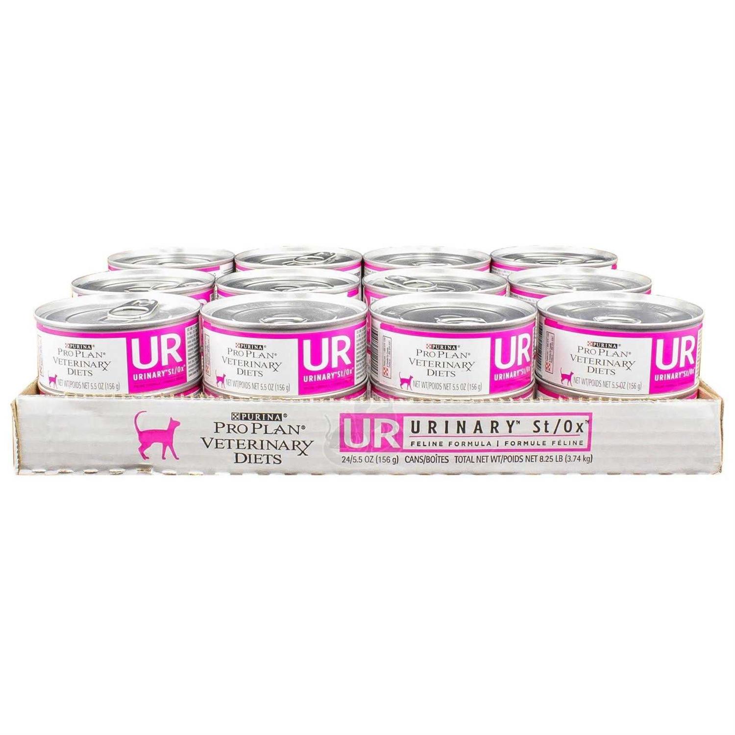 Purina Pro Plan Veterinary Diets UR Urinary St/Ox Feline Formula Wet Cat Food - Healthber