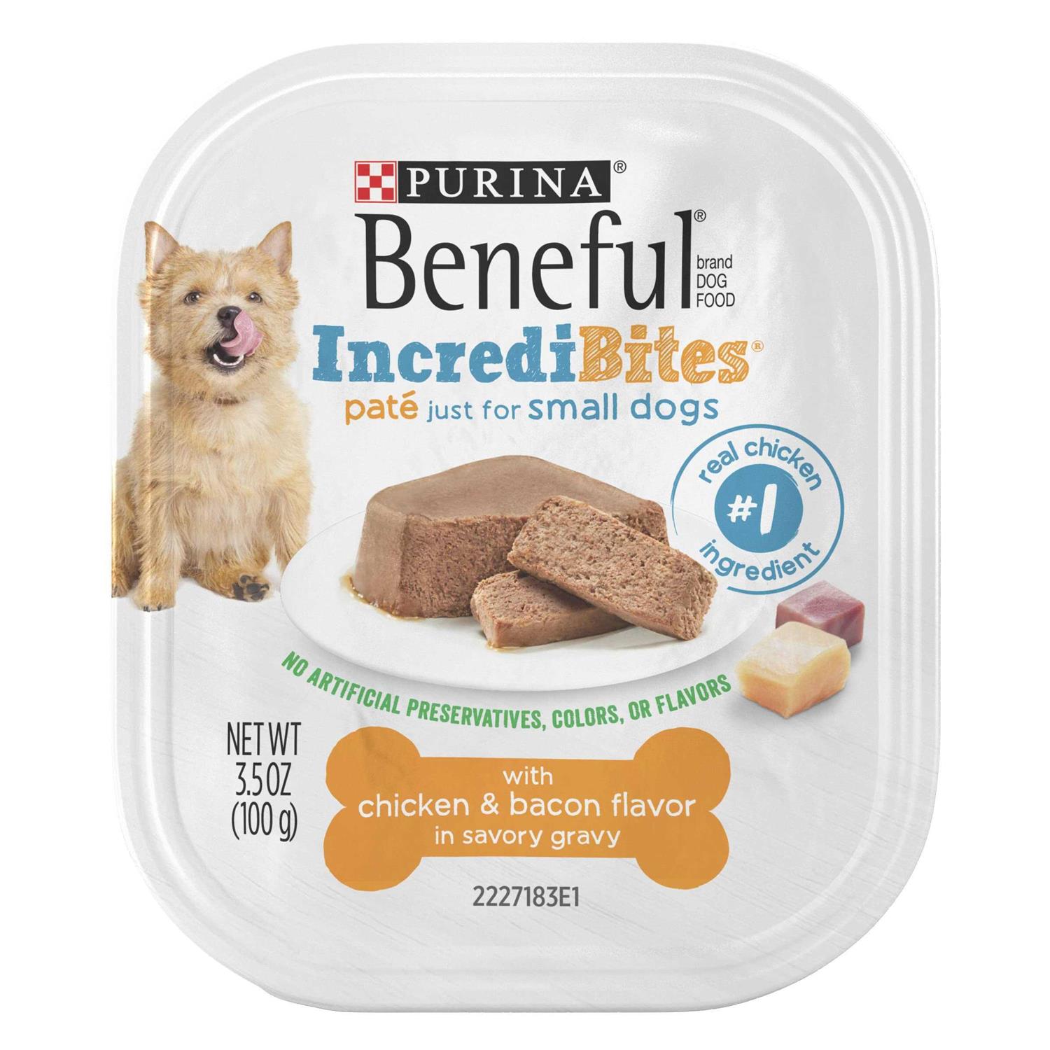 Beneful IncrediBites Pate Small Wet Dog Food - Healthber