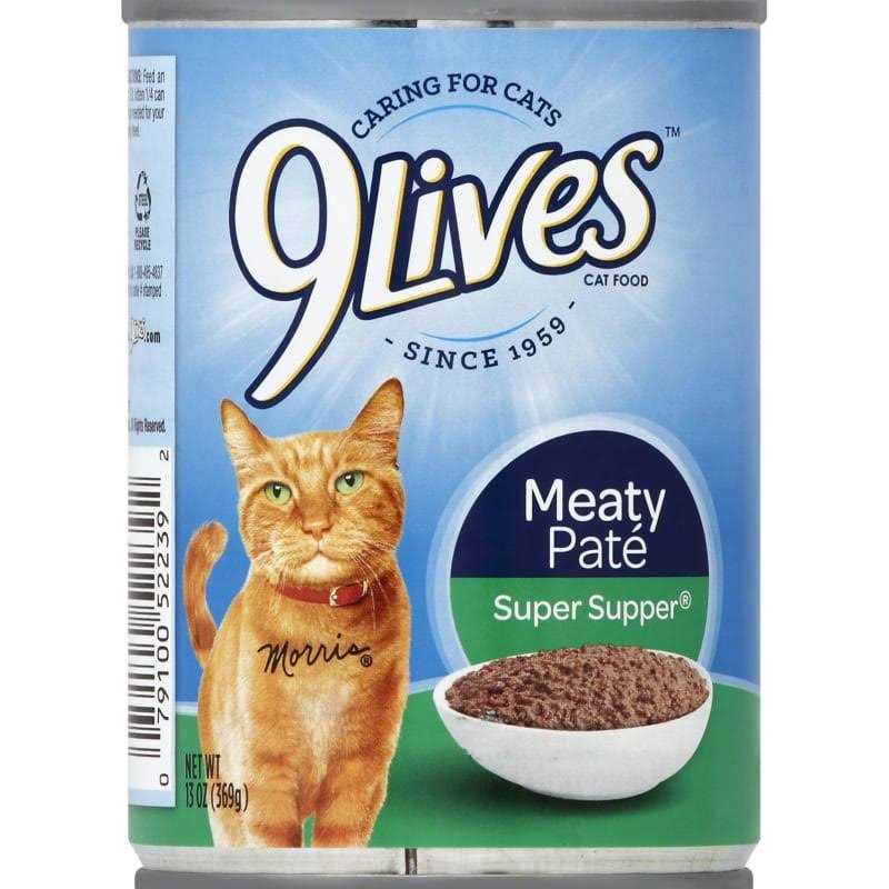 9Lives Meaty Paté Super Supper Wet Cat Food - Healthber
