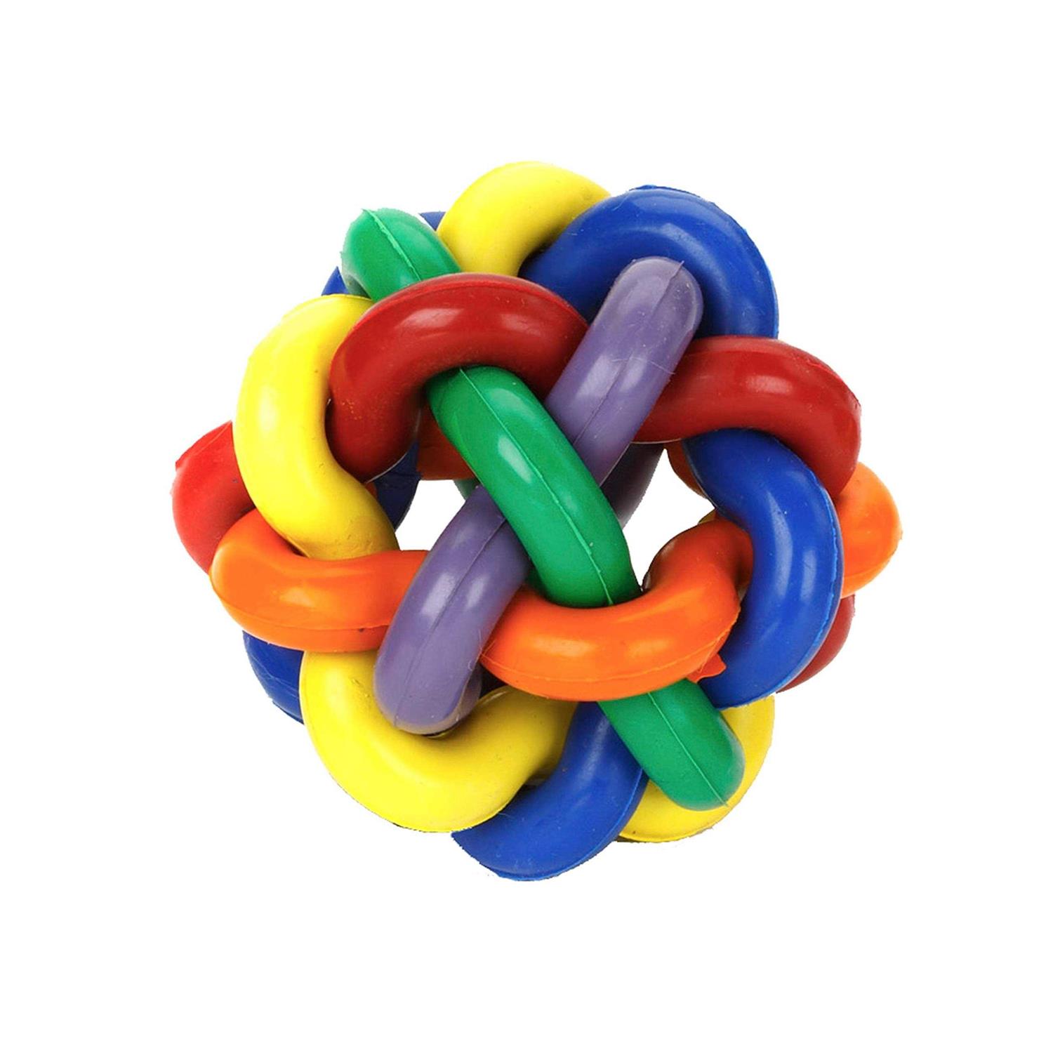Multipet Nobbly Wobbly Ball Dog Toy - Healthber