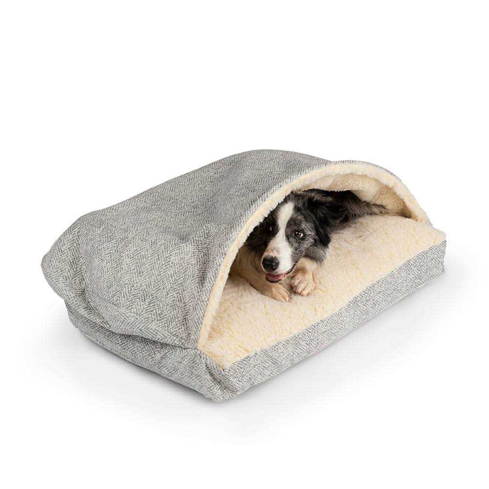 Snoozer Cozy Cave Rectangle Pet Bed - Healthber