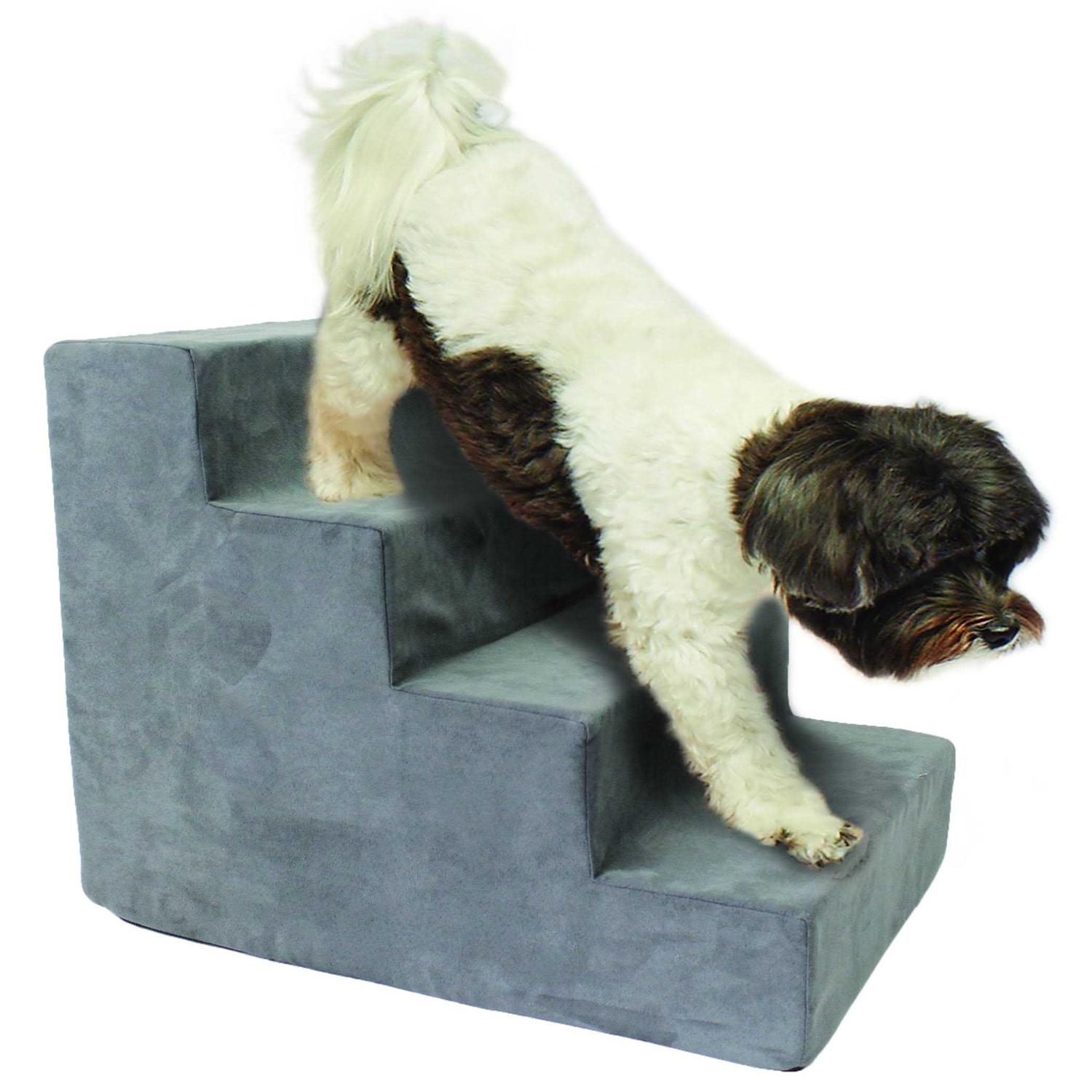 Precious Tails High Density Foam 4 Steps Pet Stairs - Healthber