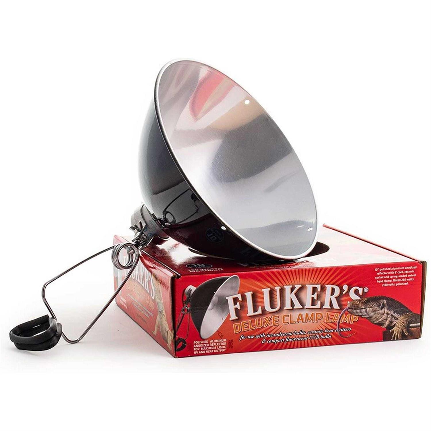 Flukers Clamp Lamp with Switch - Healthber