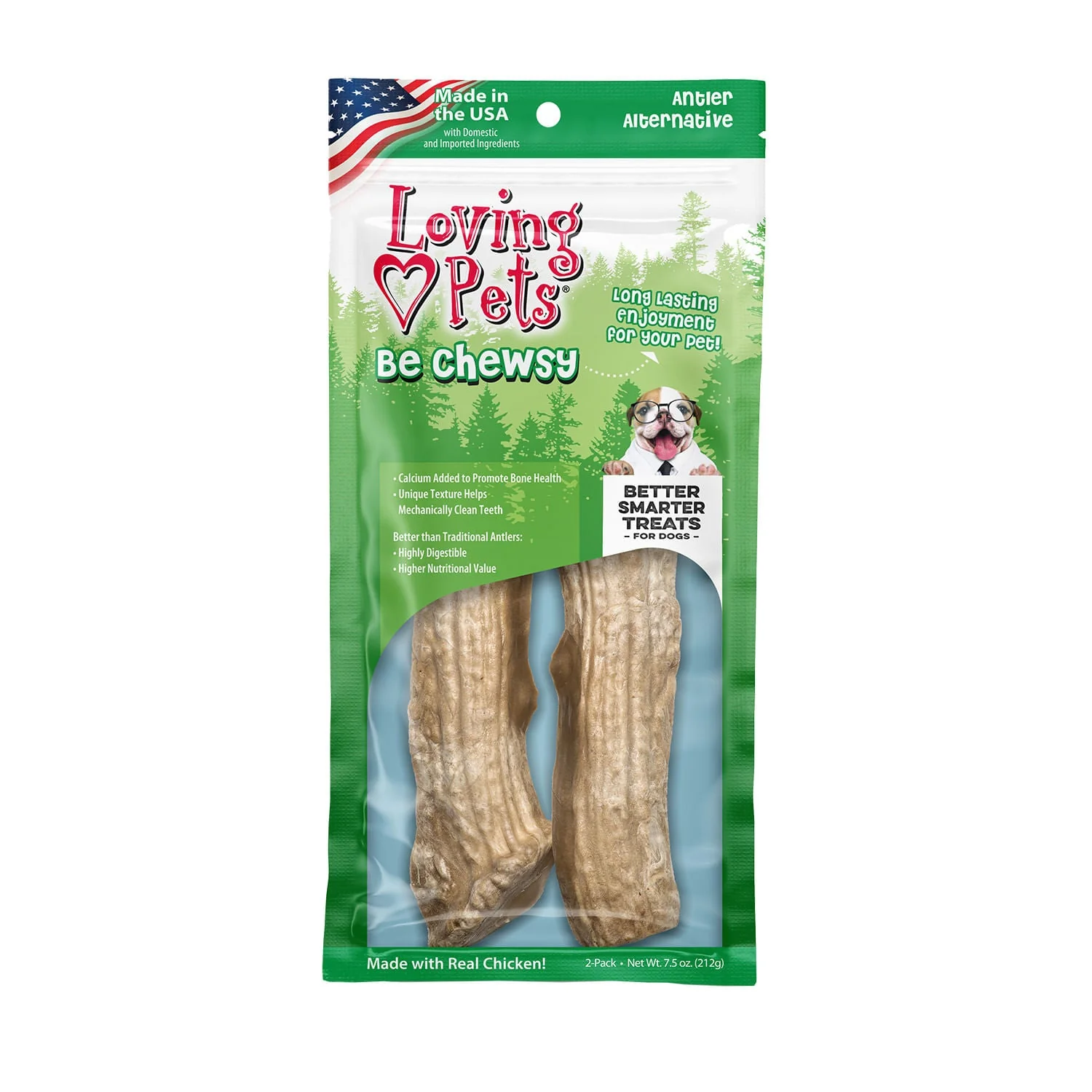 Loving Pets Be Chewsy Antler Chew Alternatives - Healthber