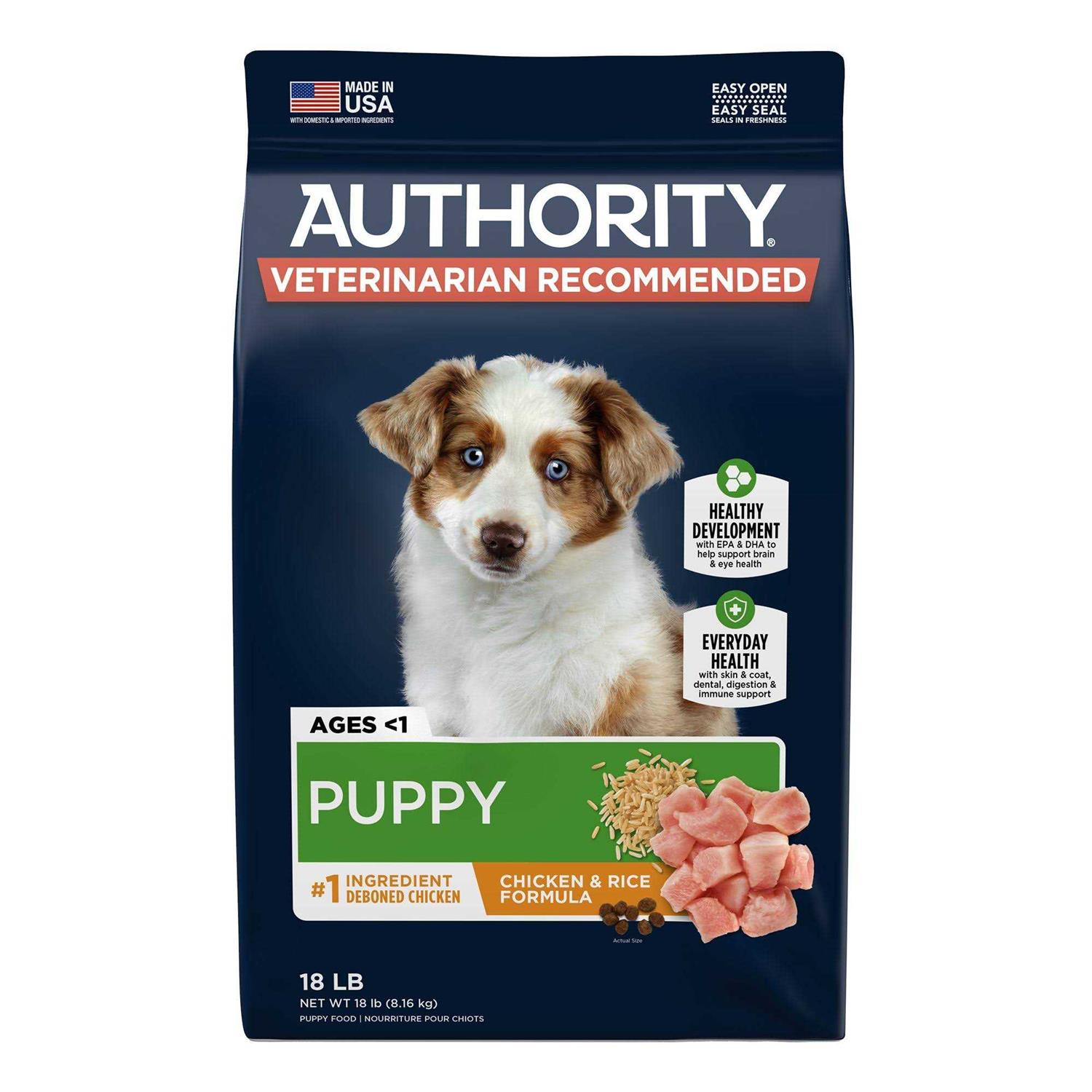 Authority Everyday Health Puppy Dry Dog Food - Healthber