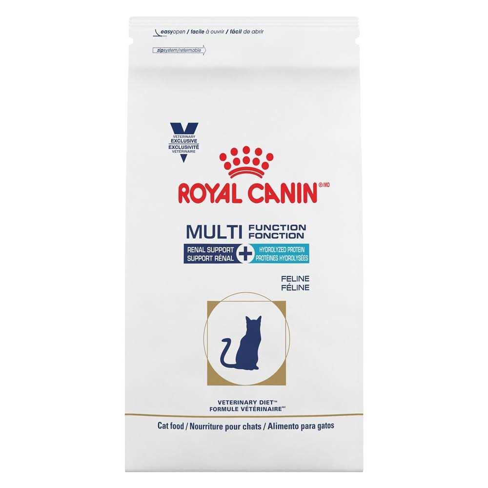 Royal Canin Veterinary Diet Feline Multifunction Renal Support + Hydrolyzed Protein Dry Cat Food - Healthber