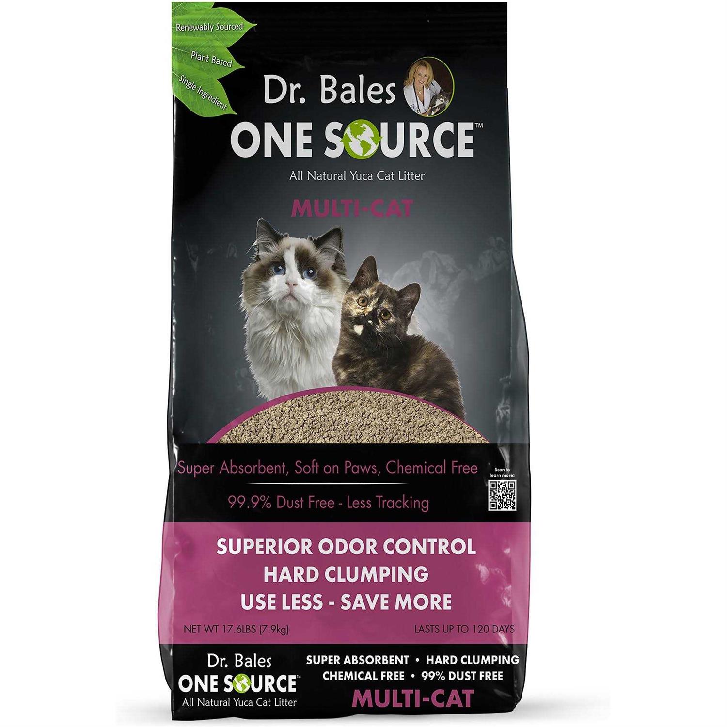 Dr. Bales One Source Clumping Cat Litter - Healthber