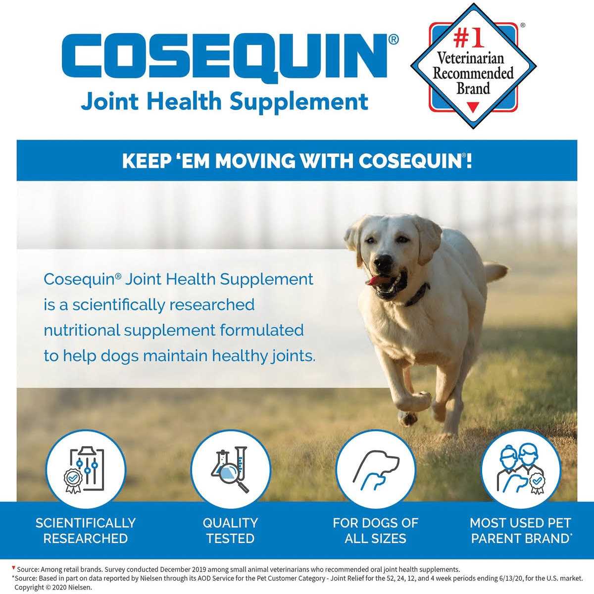 Cosequin Soft Chews with MSM Plus Omega-3s for Dogs - Healthber