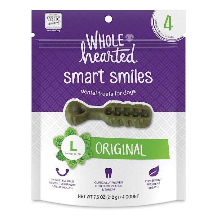 WholeHearted Smart Smiles Original Flavor Dog Treats - Healthber