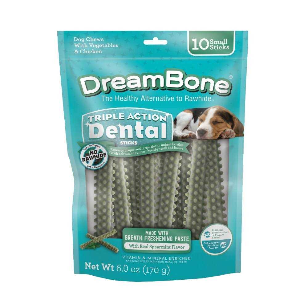 DreamBone Triple Action Dental Sticks - Healthber