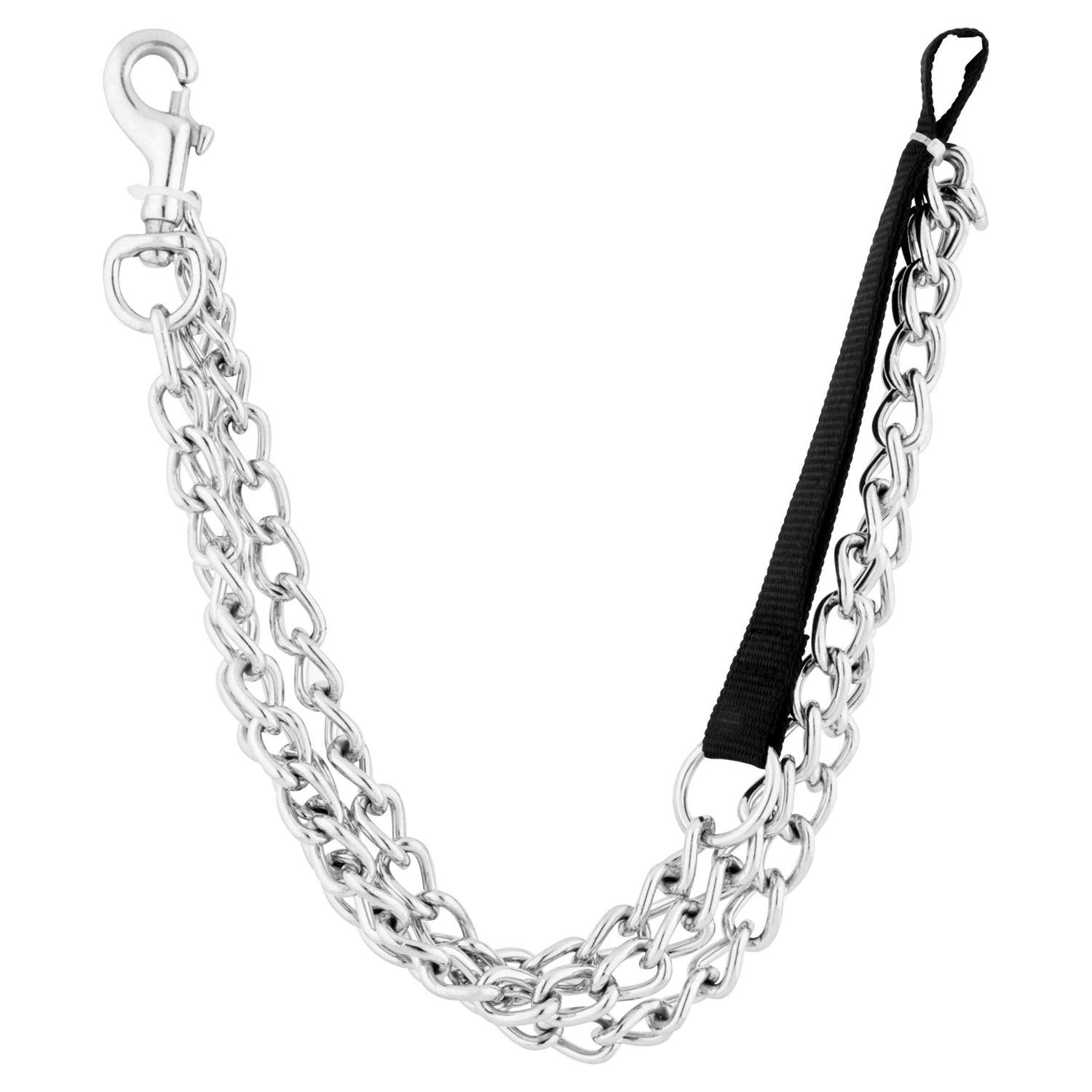 Pet Champion 5′ Nylon & Steel Chain Dog Leash - Healthber