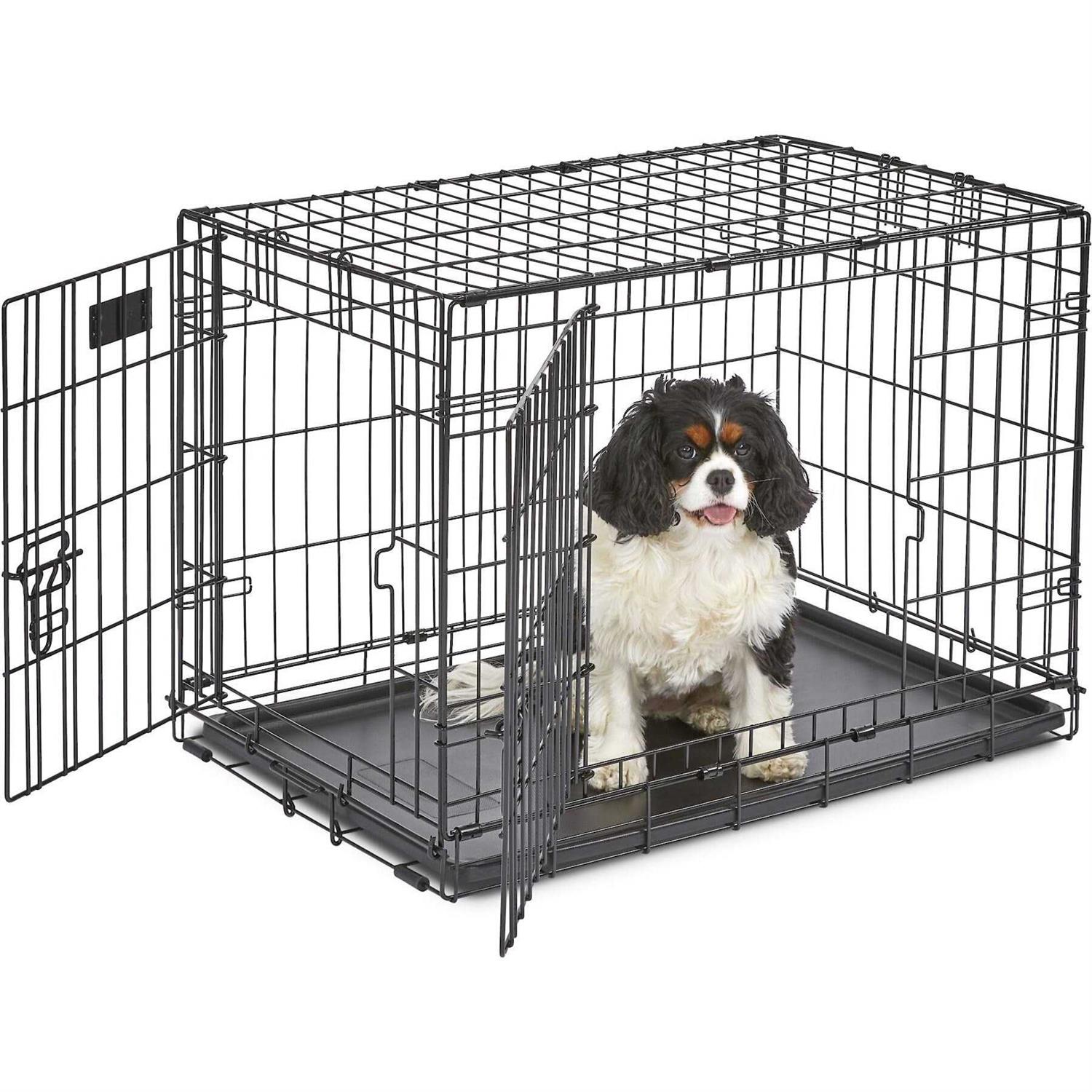 Midwest 30 iCrate Double Door Dog Crate - Healthber