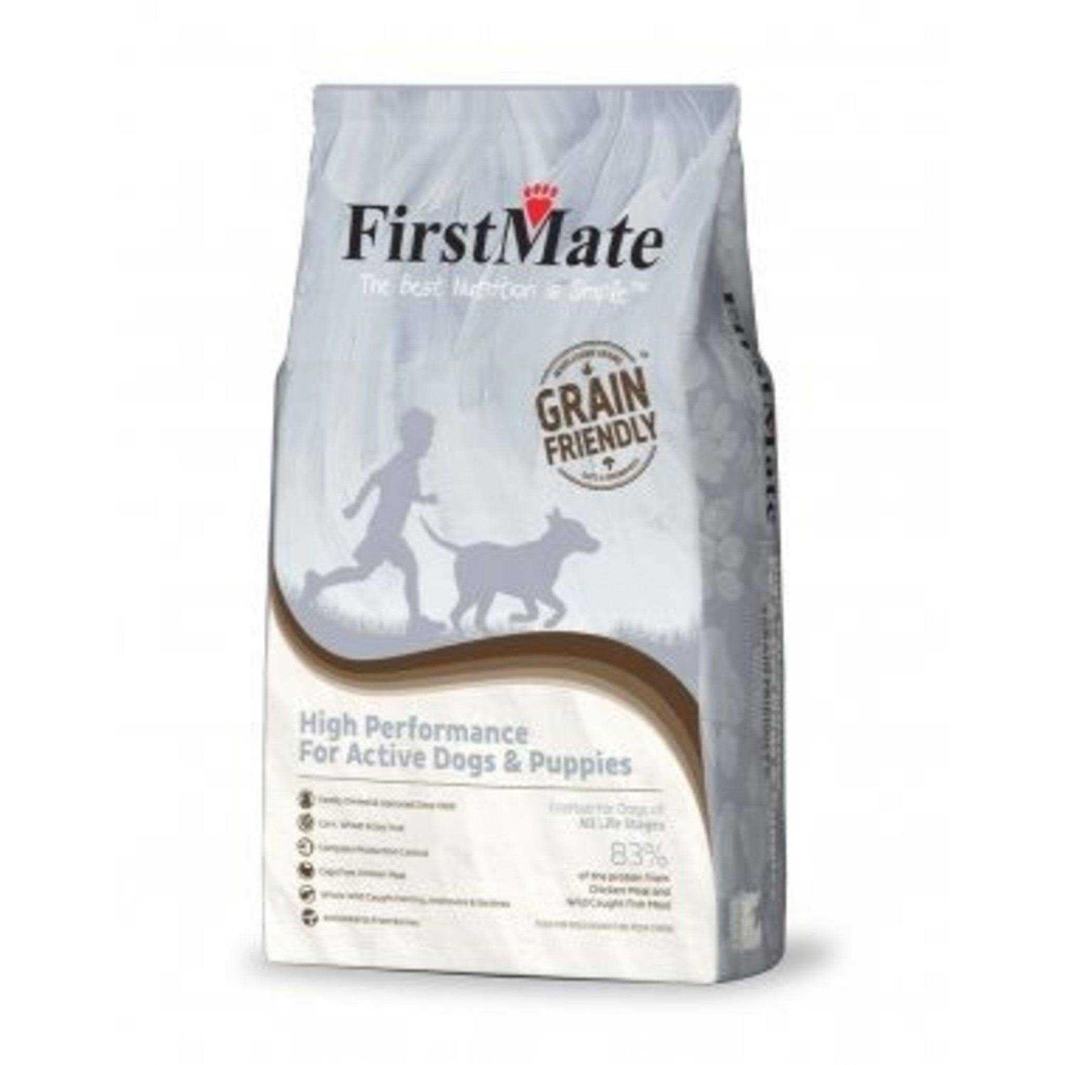 FirstMate High Performance Grain Friendly Dry Food for Active Dogs & Puppies - Healthber