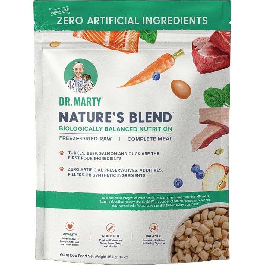 Dr. Marty Nature’s Blend Radiant Select Freeze Dried Dog Food - Healthber