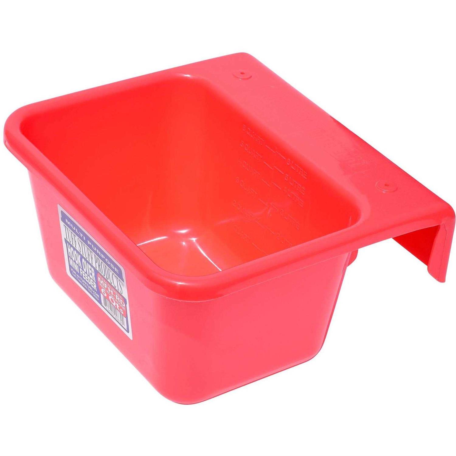 Tuff Stuff Products Mini Hook Over Feeder - Healthber