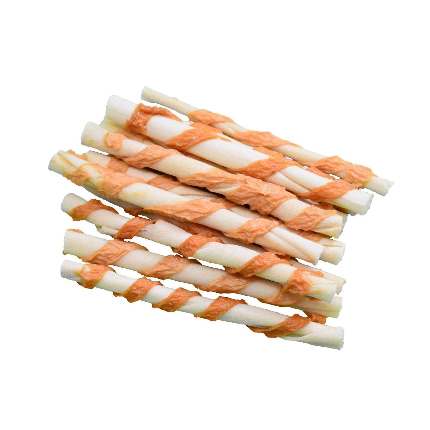 Beefeaters Oven Baked Beefhide Chicken Twists Dog - Healthber