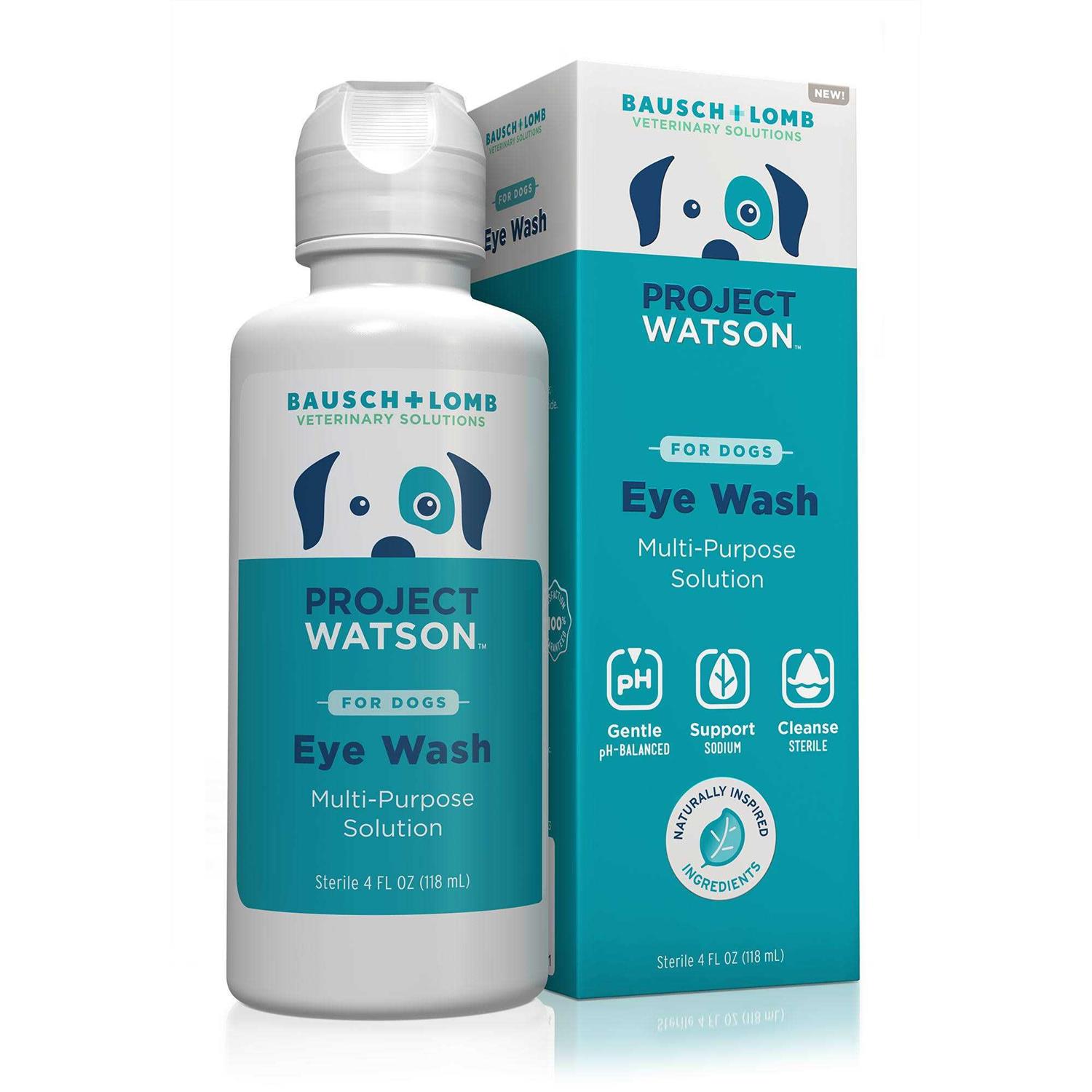 Project Watson Eye Wash for Dogs Help Remove Tear Stains & Support Eye Health - Healthber