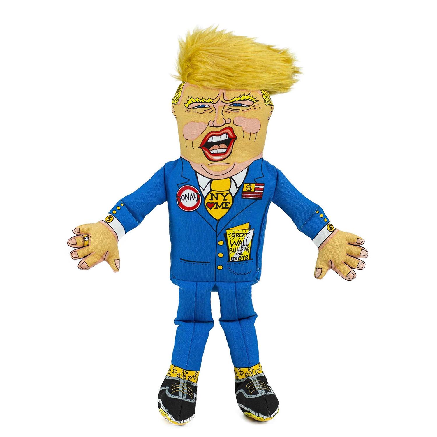 Fuzzu Donald Parody Dog Toy - Healthber