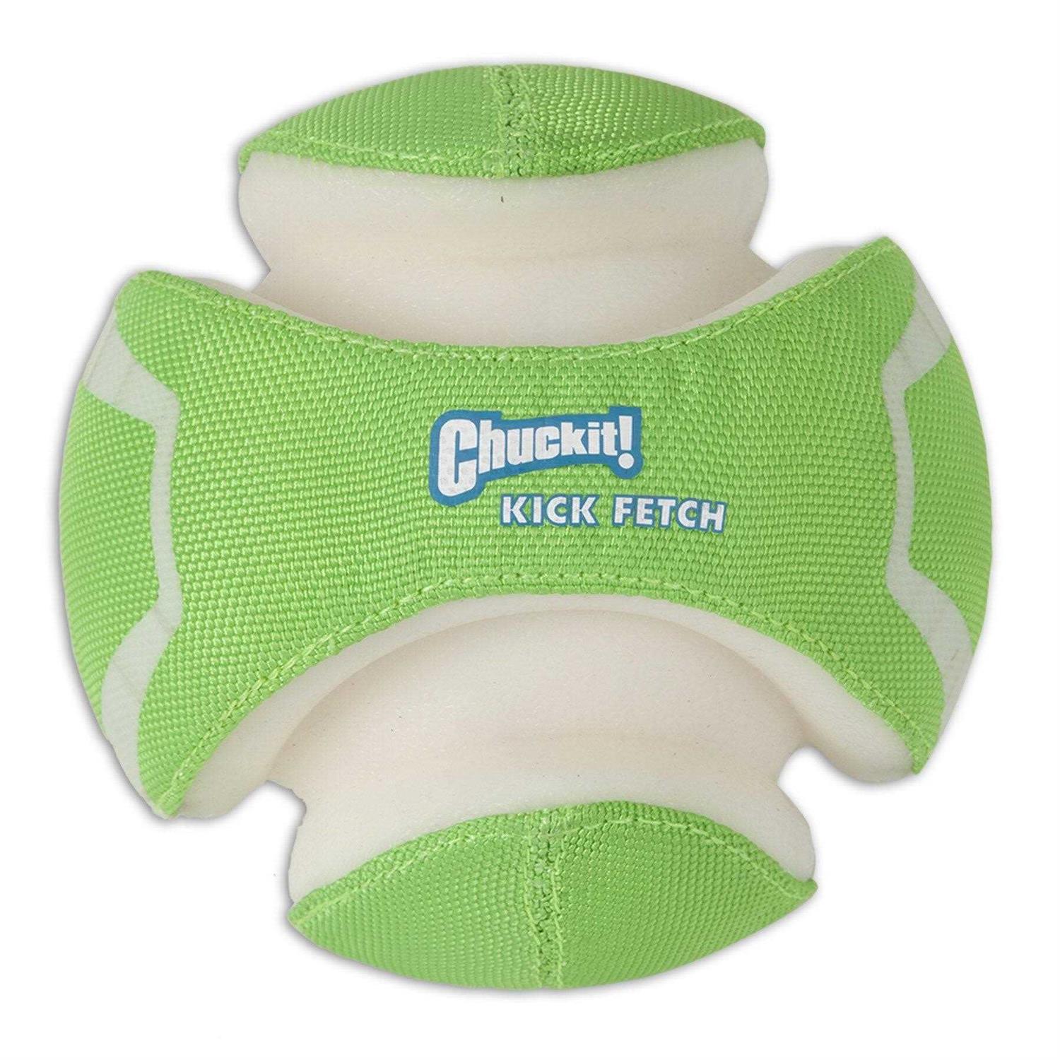 Chuckit! Kick Fetch Max Glow Dog Toy - Healthber