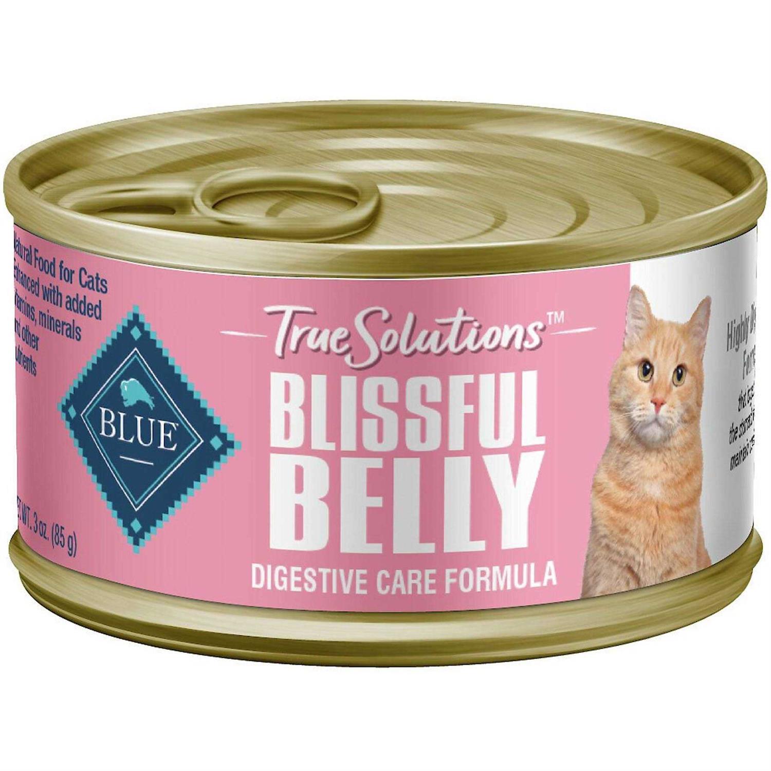 Blue Buffalo True Solutions Blissful Belly Natural Digestive Care Adult Wet Cat Food - Healthber