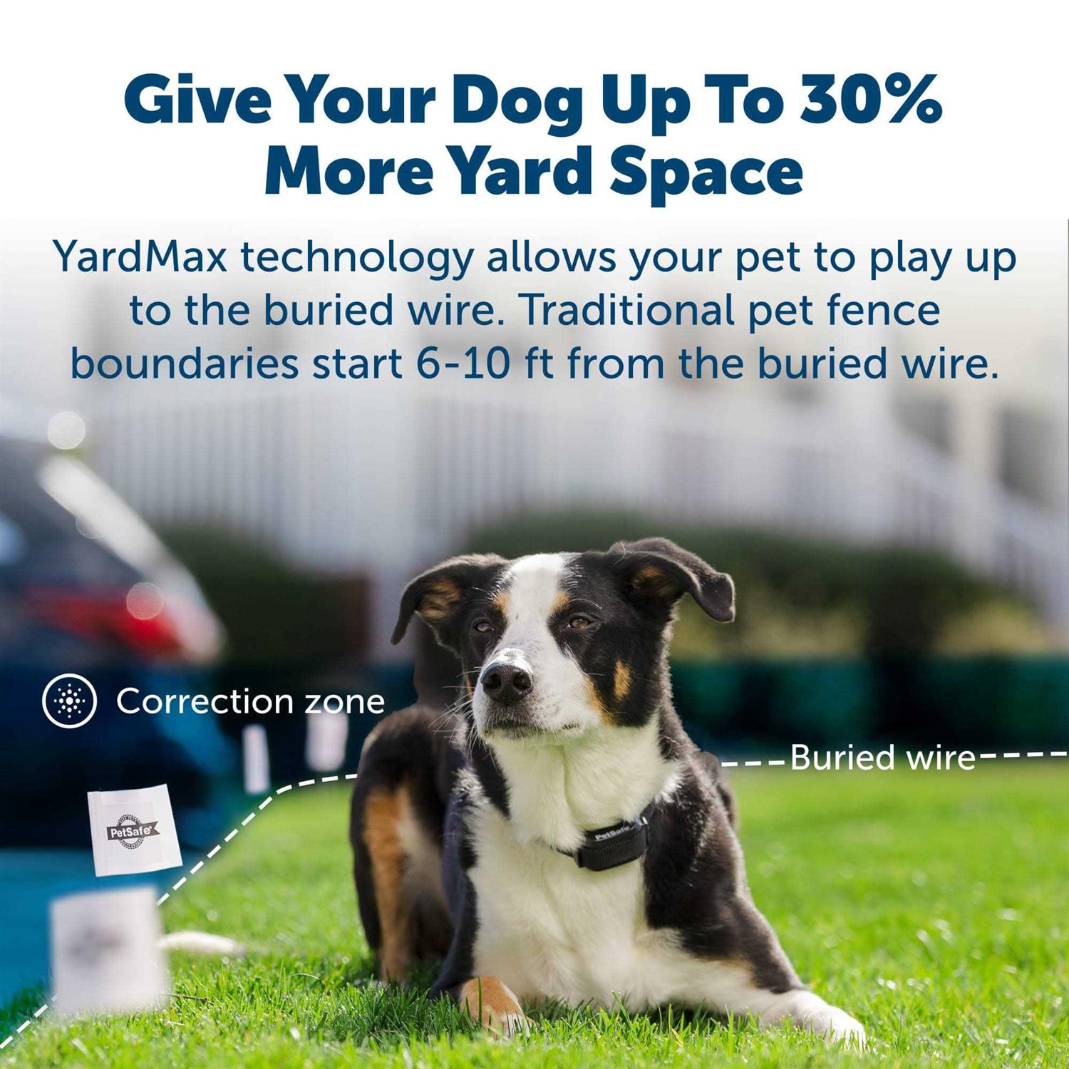 PetSafe YardMax Rechargeable In-Ground Fence Receiver Collar - Healthber