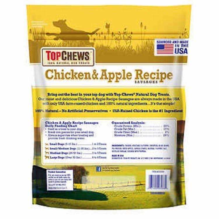 Top Chews Chicken & Apple Recipe - Healthber