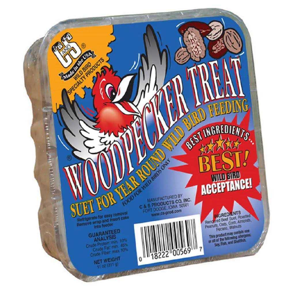 C&S Woodpecker Suet Treat - Healthber