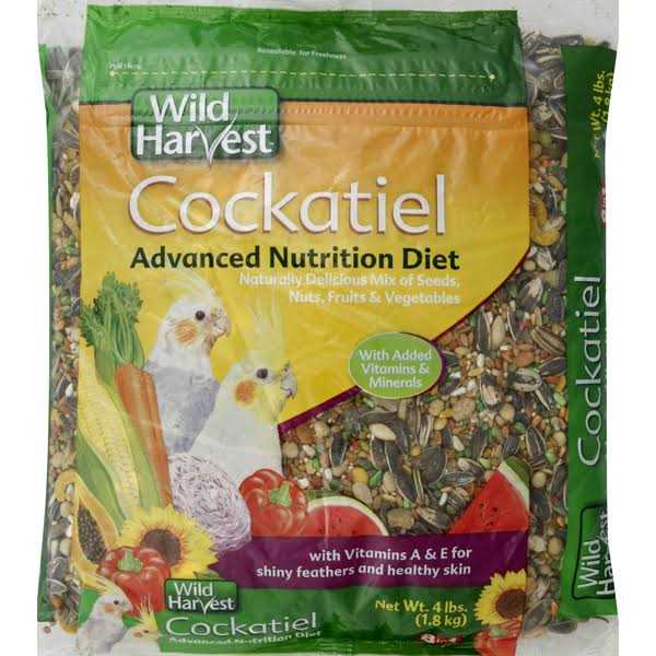 Wild Harvest Cockatiel Advanced Nutrition Diet - Healthber