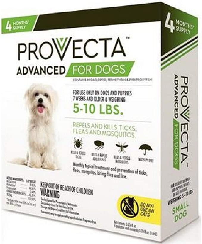 Provecta Advanced for Dogs, 4 Dose - Healthber