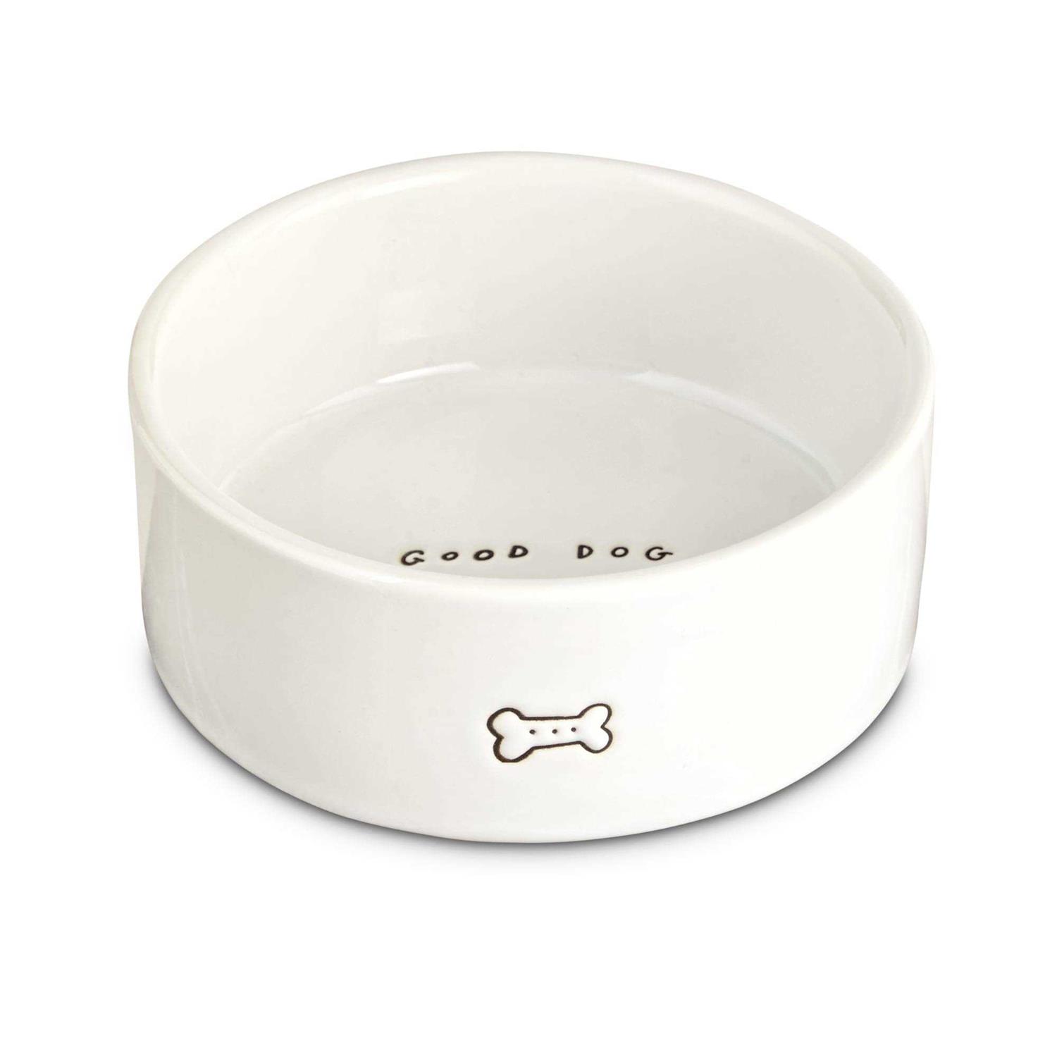 EveryYay Dining In Good Ceramic Dog Bowl - Healthber