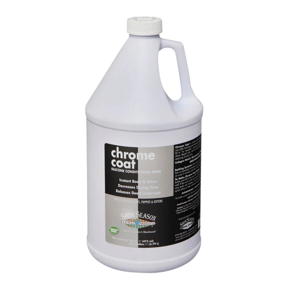 Chrome Coat Silicone Conditioning Rinse, Gallon - Healthber
