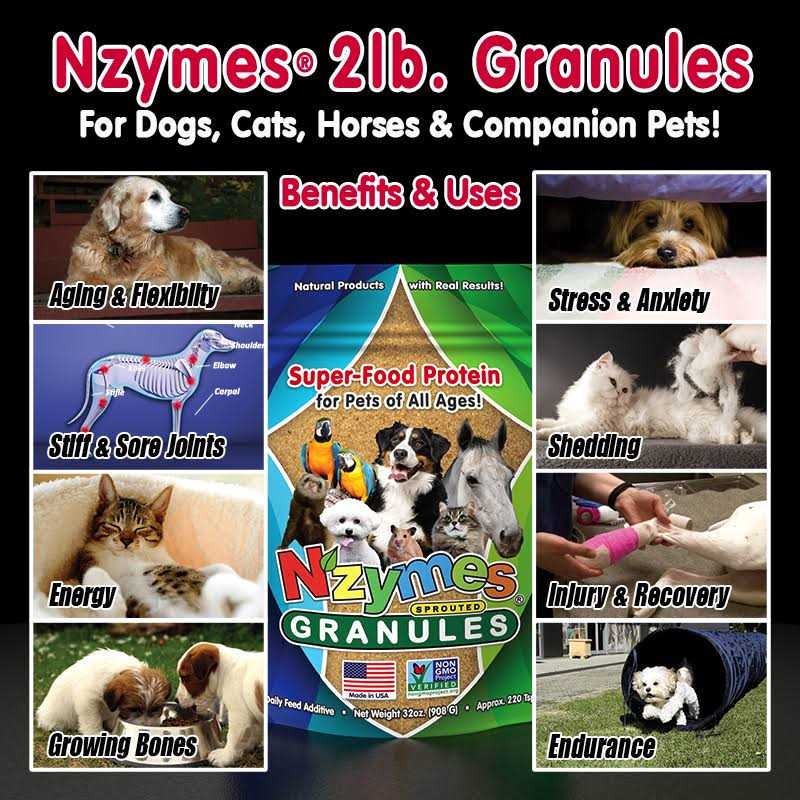 Nzymes Granules Pets - Healthber
