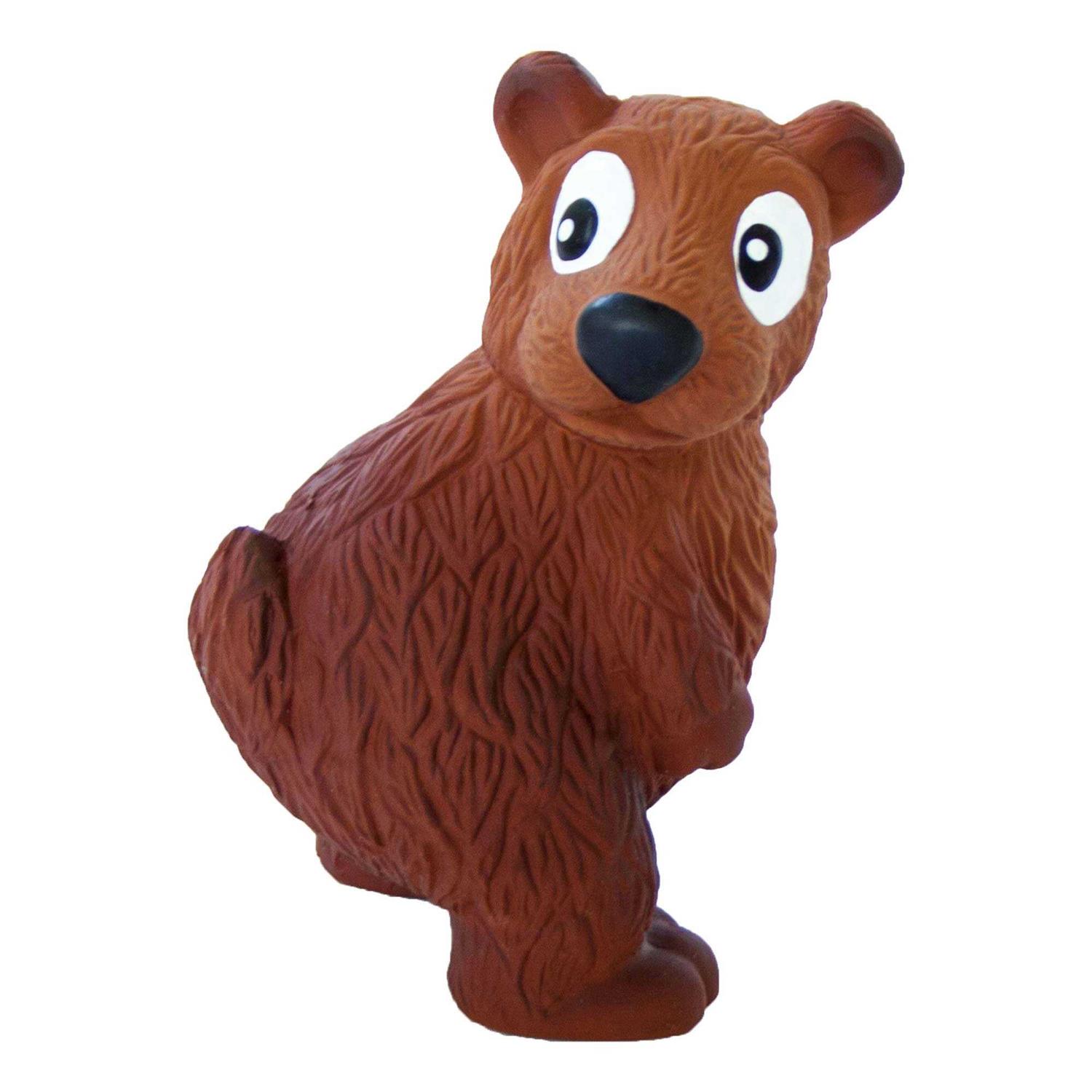 Outward Hound Tootiez Bear Grunting Dog Toy - Healthber