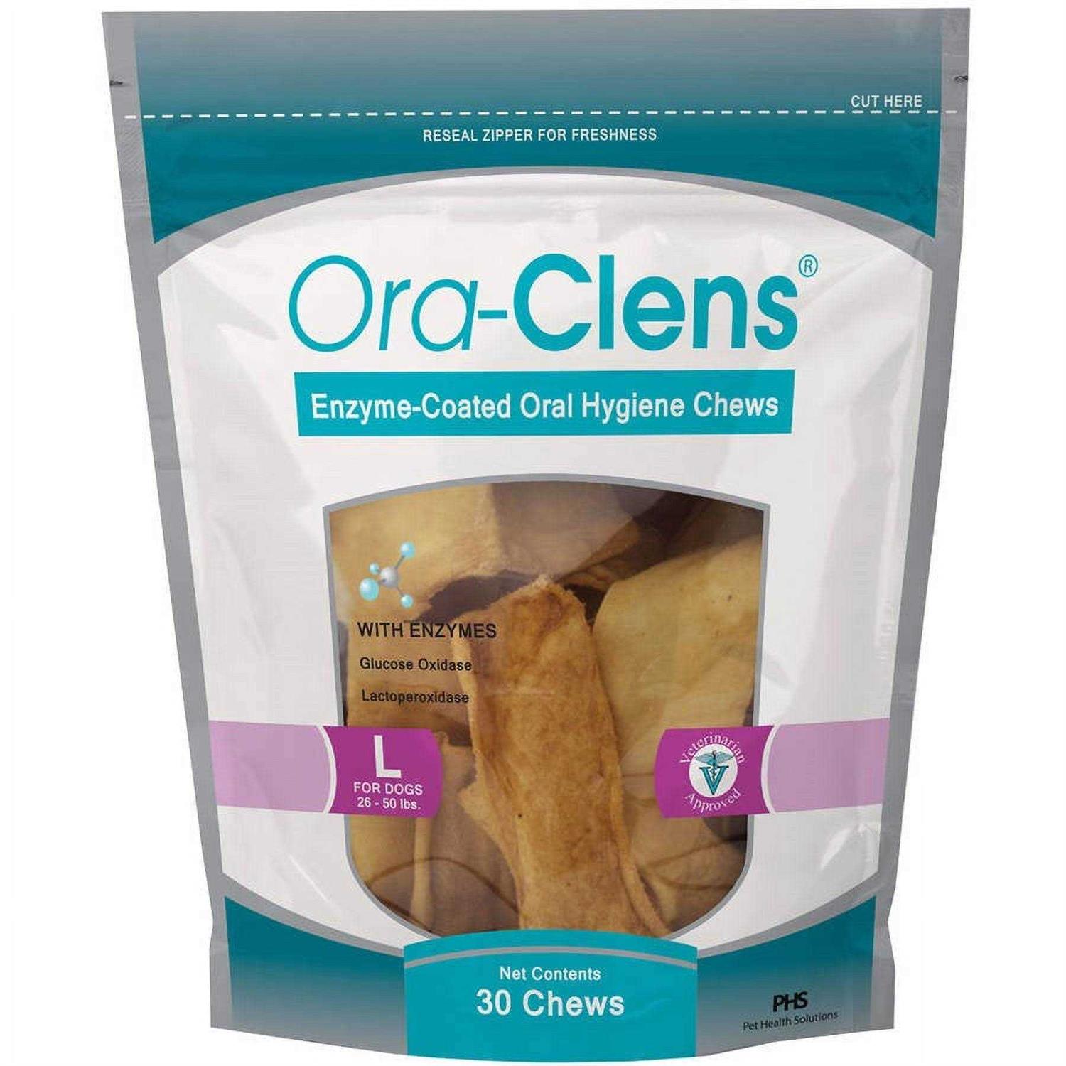 Ora-Clens Oral Hygiene Dental Dog Treats - Healthber