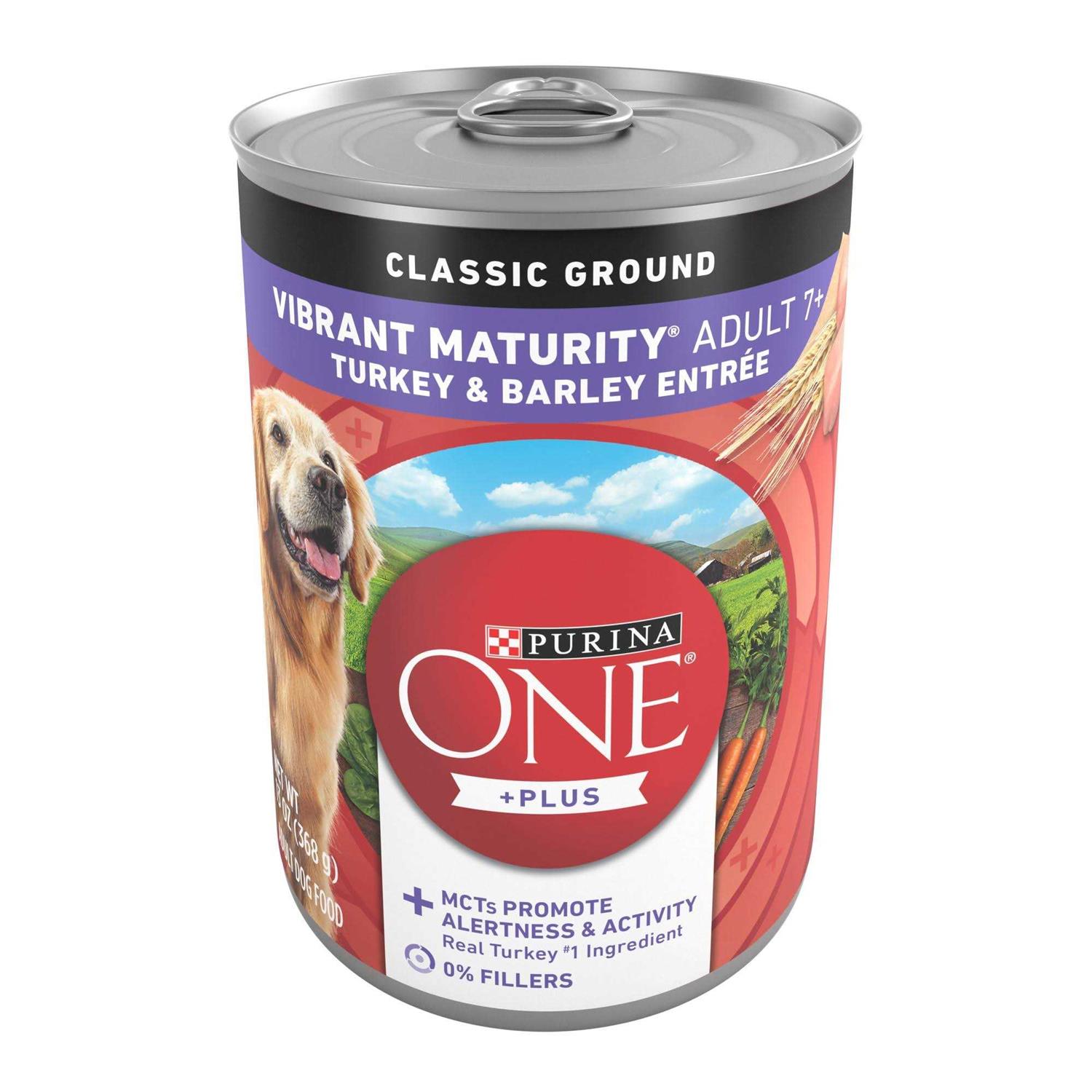 Purina ONE Classic Ground Chicken & Brown Rice Adult Wet Dog Food - Healthber