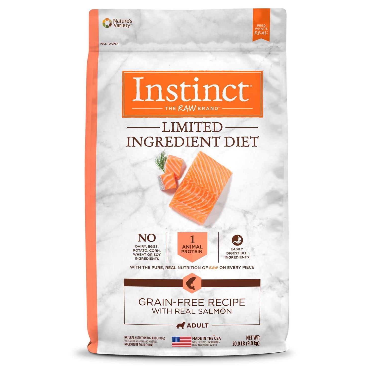 Instinct Limited Ingredient Diet Grain-Free Real Salmon Recipe Dry Dog Food - Healthber