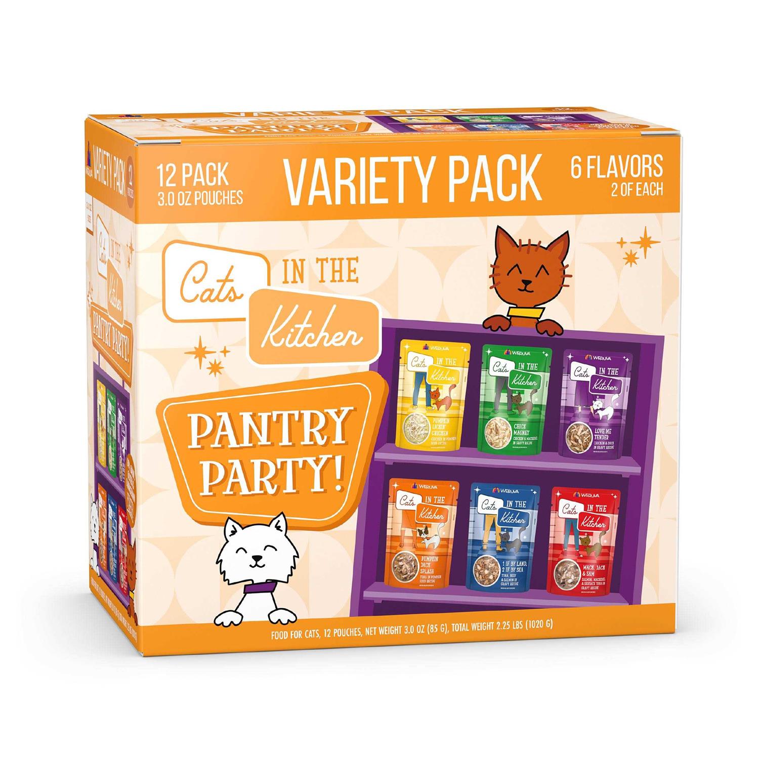 Weruva Cat Food Cats in the Kitchen Variety Pack Pouch - Healthber