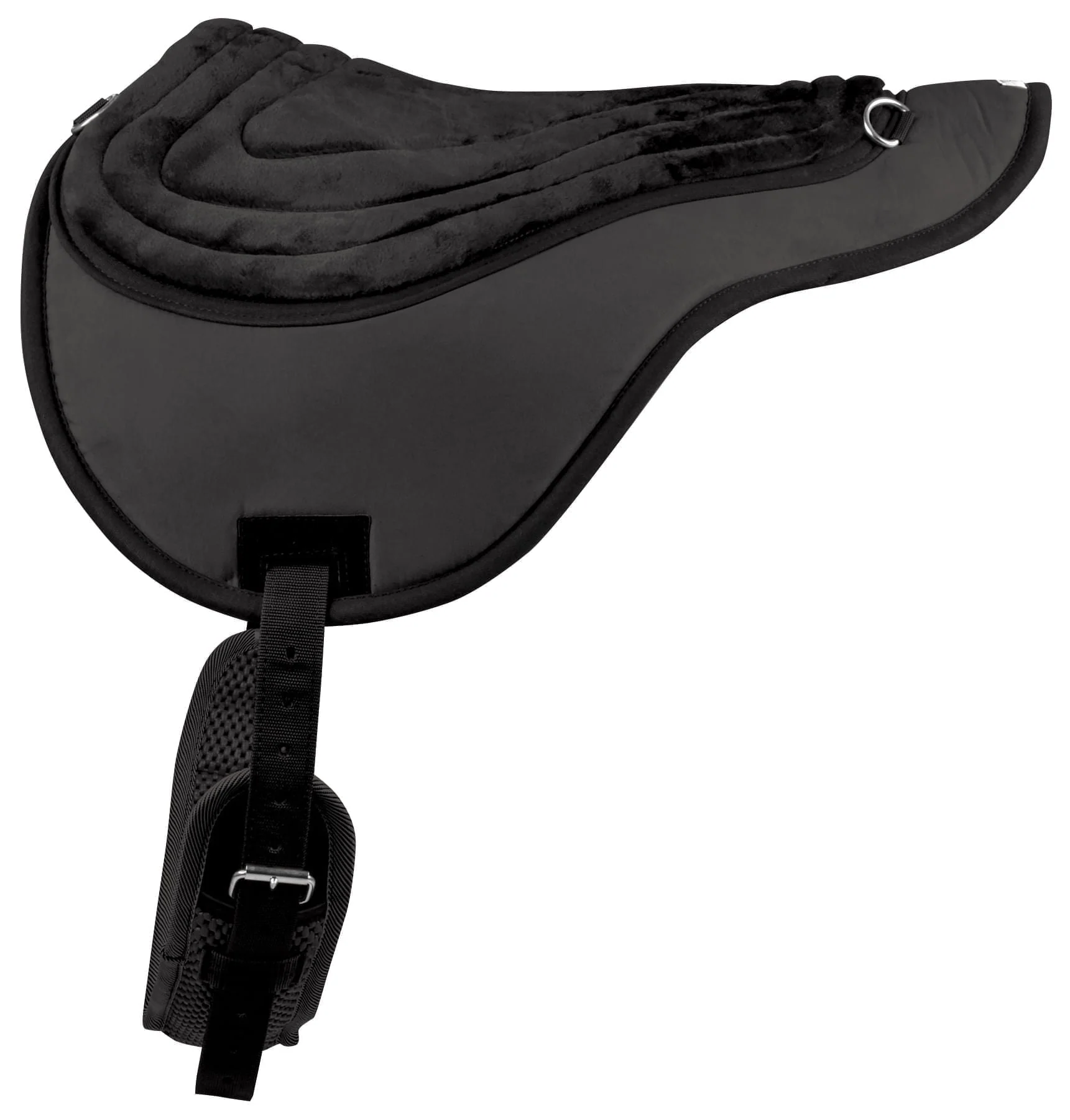 Intrepid International Comfort Plus Suede Bareback Pad - Healthber
