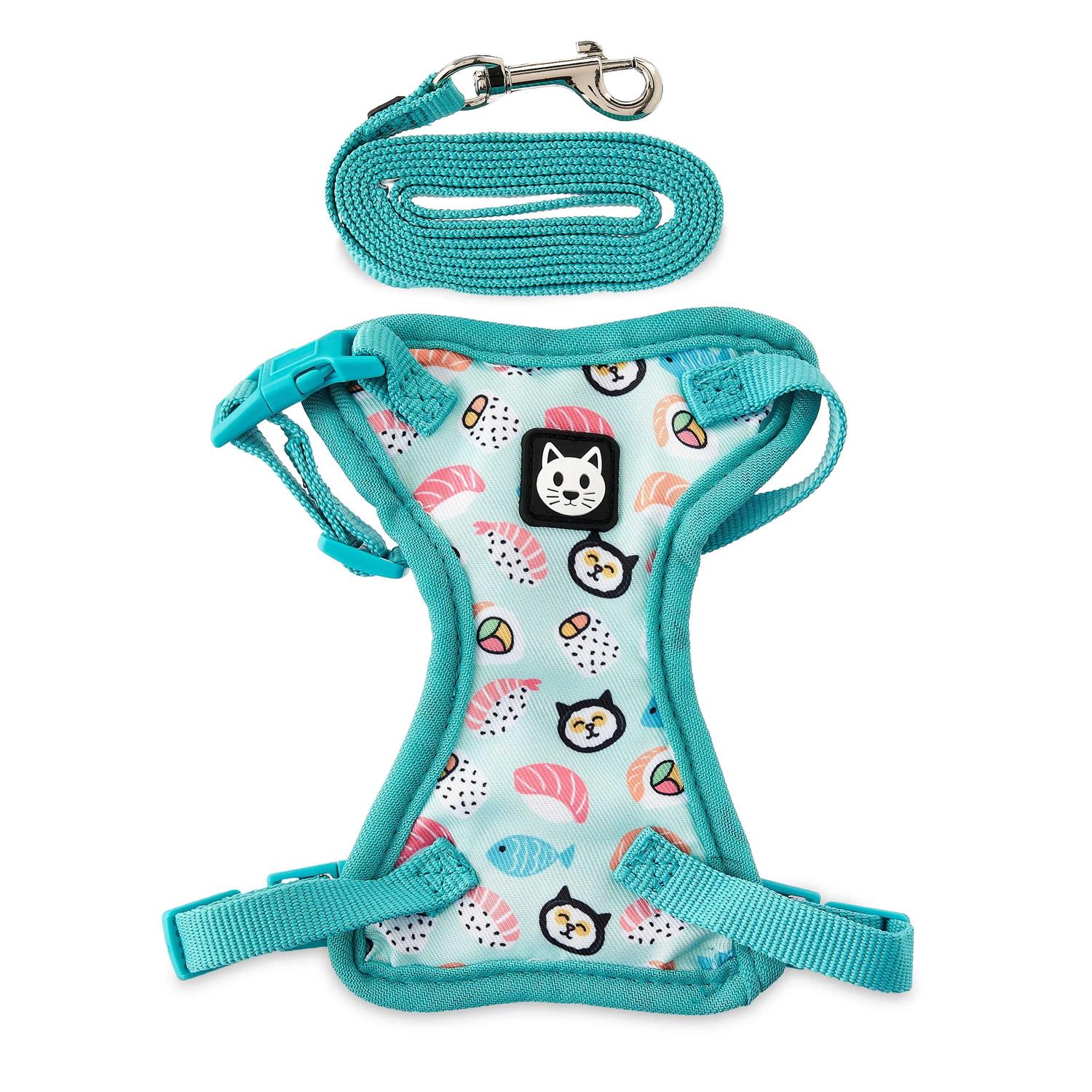 Vibrant Life Sushi Cat Harness and Leash Set - Healthber