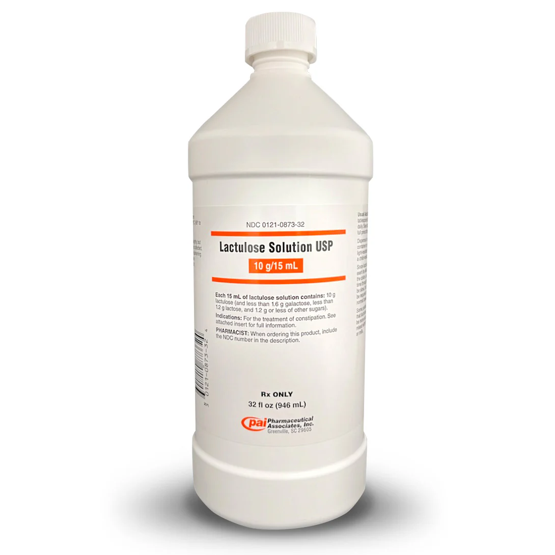 Rx Lactulose (Generic) Solution for Cats & Dogs, 946 mL - Healthber