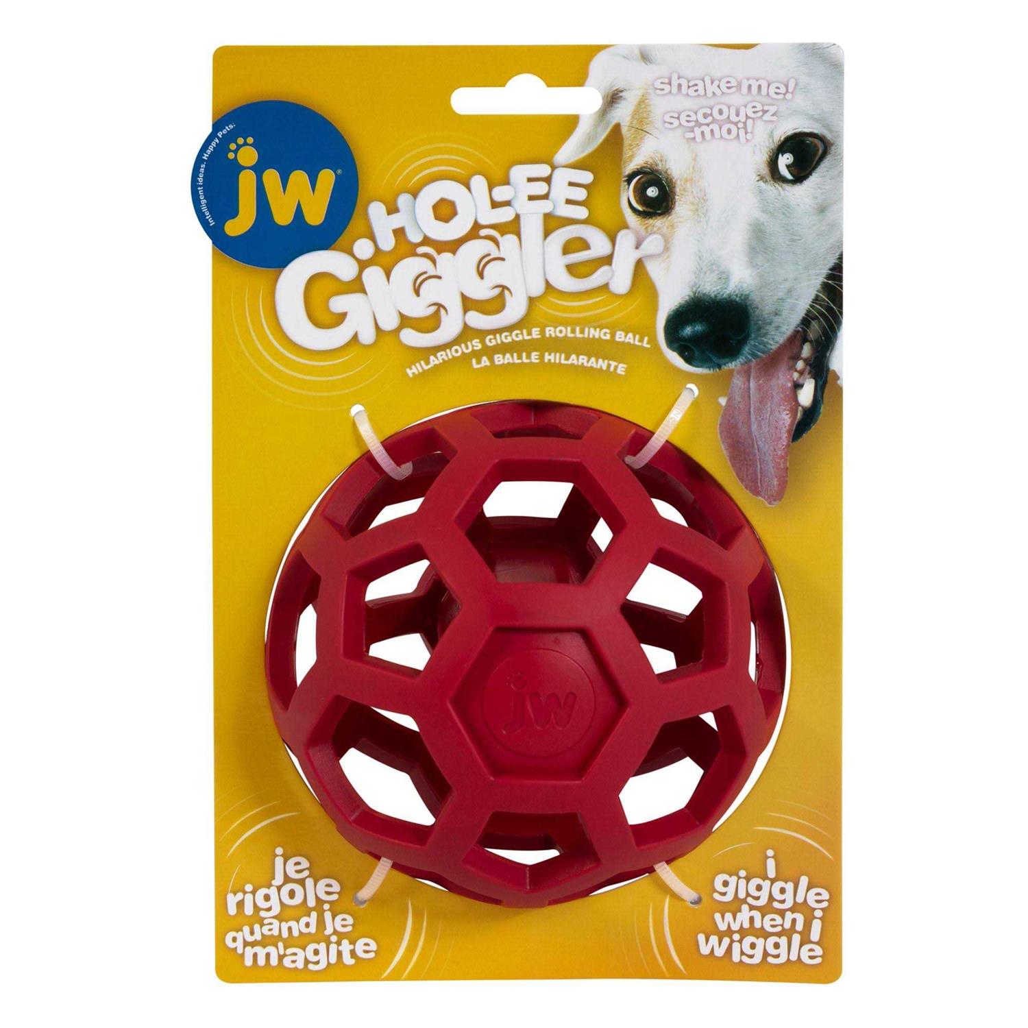 JW Pet Hol-ee Giggler Dog Toy - Healthber